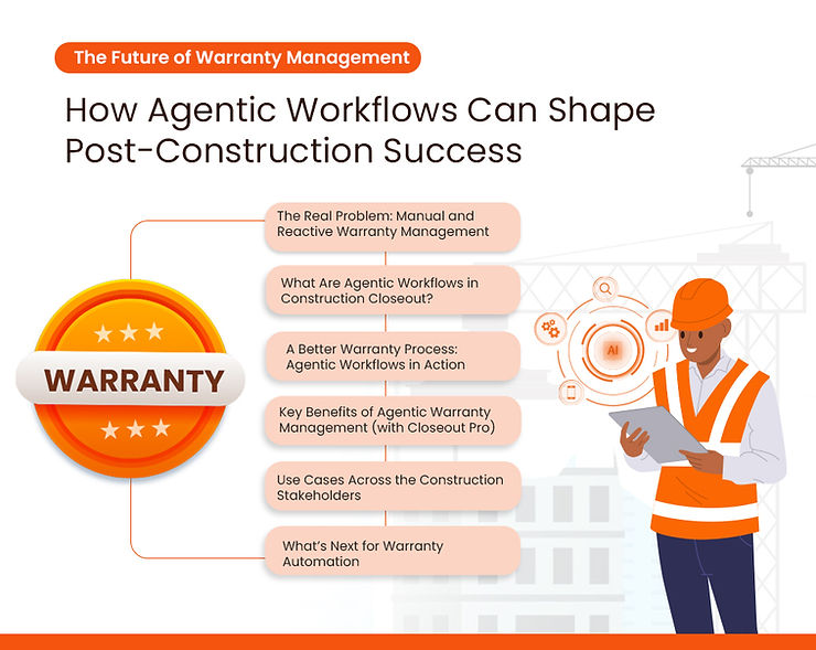 The Future of Warranty Management: How Agentic Workflows Can Shape Post-Construction Success